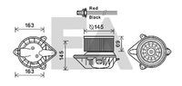 EACLIMA 42A60013 - Motor eléctrico, ventilador habitáculo