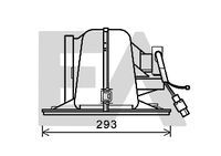 EACLIMA 42A60021 - Motor eléctrico, ventilador habitáculo