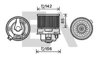 EACLIMA 42A55003 - Motor eléctrico, ventilador habitáculo