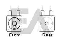 EACLIMA 37G10004 - Radiador de aceite, aceite motor