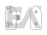 EACLIMA 37G02003 - Radiador de aceite, aceite motor