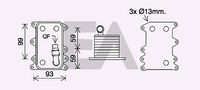 EACLIMA 37G07023 - Radiador de aceite, aceite motor