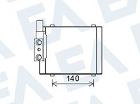 EACLIMA 37G02009 - Radiador de aceite, aceite motor