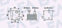 EACLIMA 37G22008 - Radiador de aceite, aceite motor