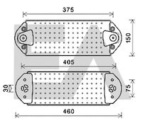 EACLIMA 37G76007 - Radiador de aceite, aceite motor