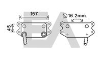 EACLIMA 37G78003 - Radiador de aceite, aceite motor