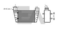 EACLIMA 36A02014 - Diámetro de entrada 1 [mm]: 53<br>Diámetro de salida 1 [mm]: 53<br>Tipo radiador: Aletas refrigeración soldadas<br>Calidad: Premium<br>Restricción de fabricante: DENSO<br>Material: Aluminio<br>Material: Plástico<br>Longitud de red [mm]: 240<br>Ancho de red [mm]: 172<br>Profundidad de red [mm]: 64<br>