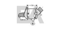 EACLIMA 36A07010 - Radiador de aire de admisión