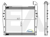 EACLIMA 36A63001T - Radiador de aire de admisión