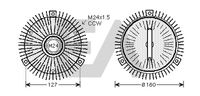 EACLIMA 35C07D02 - Núcleo ventilador, refr. motor