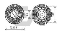 EACLIMA 35C16D05 - Núcleo ventilador, refr. motor