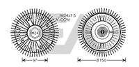 EACLIMA 35C07D05 - Núcleo ventilador, refr. motor