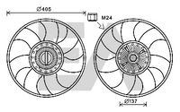 EACLIMA 35C22C01 - Núcleo ventilador, refr. motor