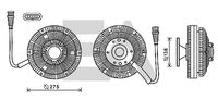 EACLIMA 35C16D12 - Núcleo ventilador, refr. motor