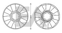 EACLIMA 35C16A02 - Núcleo ventilador, refr. motor