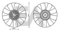 EACLIMA 35C30C01 - Núcleo ventilador, refr. motor