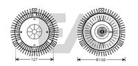 EACLIMA 35C50D16 - Núcleo ventilador, refr. motor