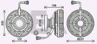 EACLIMA 35C76D06 - Número de enchufes de contacto: 7<br>Restricción de fabricante: BEHR<br>Material: Aluminio<br>Material: Plástico<br>Diámetro 1 [mm]: 237<br>Diámetro 2 [mm]: 750<br>