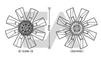 EACLIMA 35C76C04 - Restricción de fabricante: BEHR<br>Material: Aluminio<br>Material: Plástico<br>Diámetro 1 [mm]: 750<br>