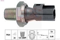 MDR EPS1800145 - Tamaño de rosca exterior: 1/4" - 18 NPT<br>Ancho de llave: 24<br>Número de conexiones: 1<br>Color: negro<br>Puntos de conmutación [bar]: 0,4<br>Peso [kg]: 0,03<br>