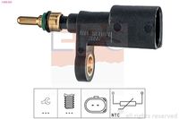 MDR EPS1830355 - Sensor, temperatura del refrigerante