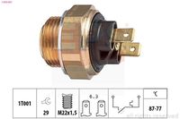 MDR EPS1850007 - Peso [kg]: 0,07<br>Medida de rosca: M22 x 1.5<br>Ancho de llave: 29<br>Número de enchufes de contacto: 3<br>Nº de información técnica: Circuit N.O./N.O.<br>Temperatura de servicio desde [°]: 88,92<br>Temperatura de servicio hasta [°C]: 83,87<br>peso neto [kg]: 0,060<br>