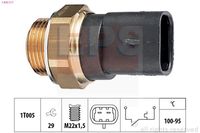 MDR EPS1850117 - Equipamiento de vehículo: para vehículos sin aire acondicionado<br>Medida de rosca: M22x1.5<br>Número de enchufes de contacto: 2<br>Par apriete [Nm]: 50<br>Artículo complementario/Información complementaria: con junta<br>Punto de conexión [mm]: 100<br>Punto de desconexión [mm]: 95<br>Ancho de embalaje [cm]: 3,50<br>long. de embalaje [cm]: 3,7<br>Peso neto [g]: 59<br>h embalaje [cm]: 7,20<br>