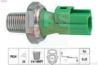 MDR EPS1800146 - Medida de rosca: 1/4" x 18 NPTF<br>Ancho de llave: 24<br>Presión desde [bar]: 0,15<br>Presión hasta [bar]: 0,35<br>Número de enchufes de contacto: 1<br>Color de carcasa: verde<br>Forma del enchufe: oval<br>Nº de información técnica: Circuit N.C.<br>peso neto [kg]: 0,038<br>