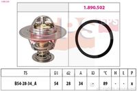 MDR EPS1880220 - Temperatura de abertura [°C]: 88<br>Artículo complementario/Información complementaria: con junta<br>Diámetro 2 [mm]: 30<br>Diámetro 1 [mm]: 54<br>Altura 1 [mm]: 21<br>Altura 2 [mm]: 31<br>Peso neto [g]: 59<br>Ancho de embalaje [cm]: 6,70<br>long. de embalaje [cm]: 8,7<br>h embalaje [cm]: 9,20<br>