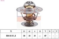 MDR EPS1880223 - Temperatura de abertura [°C]: 87<br>Artículo complementario/Información complementaria: con junta<br>Diámetro 2 [mm]: 35<br>Diámetro 1 [mm]: 54<br>Altura 1 [mm]: 21<br>Altura 2 [mm]: 31<br>Ancho de embalaje [cm]: 6,70<br>Peso neto [g]: 88<br>h embalaje [cm]: 9,20<br>