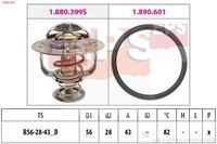 MDR EPS1880404 - Temperatura de abertura [°C]: 82<br>Artículo complementario/Información complementaria: sin junta<br>Diámetro 2 [mm]: 28<br>Diámetro 1 [mm]: 56<br>Altura 1 [mm]: 24<br>Altura 2 [mm]: 43<br>Peso neto [g]: 160<br>Ancho de embalaje [cm]: 6,70<br>long. de embalaje [cm]: 8,7<br>h embalaje [cm]: 9,20<br>