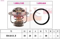 MDR EPS1880658 - Código de motor: LD23<br>Tipo de cárter/carcasa: para carcasa (cárter) separada<br>Temperatura de abertura [°C]: 88<br>Altura [mm]: 33<br>Peso [kg]: 0,10<br>Diámetro 1 [mm]: 54<br>Diámetro 2 [mm]: 28<br>para artículo nr.: 1.880.453<br>para artículo nr.: 1.880.535<br>para artículo nr.: 1.880.658<br>Calefacción / Refrigeración: con taladro de salida de aire<br>Artículo complementario/Información complementaria: sin junta<br>long. de embalaje [cm]: 7,70<br>Ancho de embalaje [cm]: 9,70<br>h embalaje [cm]: 7,40<br>