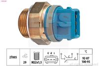 MDR EPS1850687 - Código de motor: D9B (XUD9A/U)<br>año construcción hasta: 03/1996<br>Equipamiento de vehículo: para vehículos sin aire acondicionado<br>Peso [kg]: 0,07<br>Medida de rosca: M22x1,5<br>Ancho de llave: 29<br>long. de embalaje [cm]: 4,60<br>Ancho de embalaje [cm]: 4,00<br>h embalaje [cm]: 9,80<br>