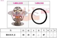 MDR EPS1880278 - Temperatura de abertura [°C]: 80<br>Artículo complementario/Información complementaria: con junta<br>Diámetro 2 [mm]: 35<br>Diámetro 1 [mm]: 54<br>Altura 1 [mm]: 21<br>Altura 2 [mm]: 31<br>Ancho de embalaje [cm]: 6,70<br>long. de embalaje [cm]: 8,7<br>Peso neto [g]: 80<br>h embalaje [cm]: 9,20<br>