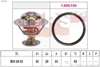 MDR EPS1880945 - Código de motor: CRBC<br>Código de motor: CRBC<br>para el tipo de serie del modelo: 8VM<br>Restricción de fabricante: HIMMERMANN<br>Tipo de cárter/carcasa: para carcasa (cárter) separada<br>Temperatura de abertura [°C]: 94<br>Peso [kg]: 0,09<br>long. de embalaje [cm]: 7,70<br>Ancho de embalaje [cm]: 9,70<br>h embalaje [cm]: 7,40<br>número de artículo incluido: 1.890.736<br>