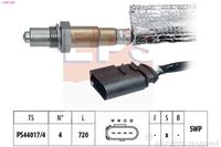 MDR EPS1997163 - Número de conductores: 4<br>Cantidad líneas: 4<br>Resistencia [Ohm]: 2,1<br>Longitud [mm]: 720<br>Longitud de cable [mm]: 720<br>Sonda lambda: térmico<br>