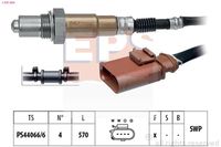 MDR EPS1997966 - Código de motor: BMY<br>Equipamiento de vehículo: para vehículos con caja automática<br>Sonda lambda: Sonda de diagnosis<br>Resistencia [Ohm]: 6<br>Cantidad líneas: 4<br>Número de conductores: 4<br>Longitud [mm]: 651<br>Longitud de cable [mm]: 651<br>Sonda lambda: térmico<br>