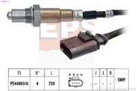 MDR EPS1998173 - Sonda lambda: Sonda de diagnosis<br>Lado de montaje: después de catalizador<br>Cantidad líneas: 4<br>Longitud total [mm]: 540<br>