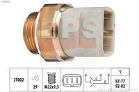 MDR EPS1850626 - Interruptor de temperatura, ventilador del radiador