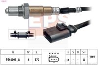 MDR EPS1998347 - Código de motor: CKJA<br>Código de motor: CKJA<br>Cantidad: 2<br>Lado de montaje: posterior<br>Lado de montaje: delante<br>Peso [kg]: 0,17<br>Longitud de cable [mm]: 800<br>Número de conductores: 4<br>Sonda lambda: térmico<br>Sonda lambda: Sonda plana<br>Sonda lambda: Rosca engrasada<br>Cantidad líneas: 4<br>también disponible como artículo universal ver art. nº: 1.998.235<br>long. de embalaje [cm]: 14,40<br>Ancho de embalaje [cm]: 3,70<br>h embalaje [cm]: 12,60<br>