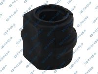 GSP 530846 - Lado de montaje: ambos lados<br>Calidad: OE Performance<br>Material: Caucho<br>Material: Metal<br>Lado de montaje: delante<br>Color: negro<br>peso [g]: 100<br>Diámetro interior [mm]: 23<br>