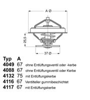 MDR EPS1880256S - Termostato, refrigerante