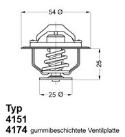 MDR EPS1880299 - Termostato, refrigerante