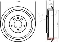 JAPKO 560906C - Tambor de freno