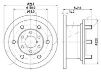 JAPKO 600254 - Disco de freno