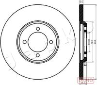 JAPKO 610318C - Disco de freno