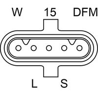 ANDEL ANM33337X - Alternador - +Line Original