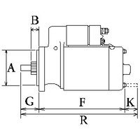 FLAMAR ARF220801HQ - Motor de arranque - Brand New HQ