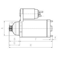 FLAMAR ARF220801HQ - Motor de arranque - Brand New HQ