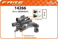 FARE SA 14266 - Termostato, refrigerante